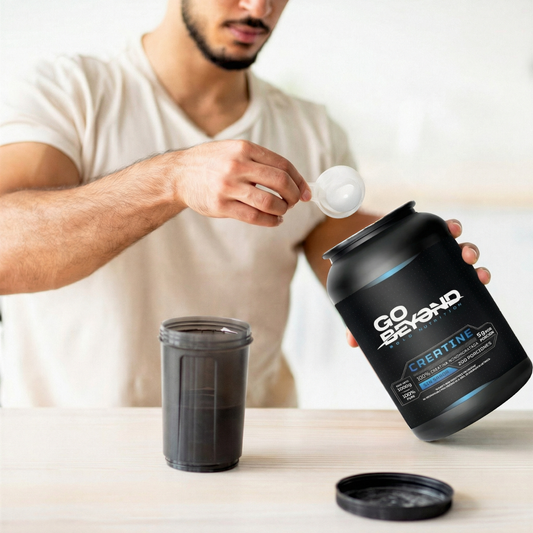 Creatina Monohidratada 1 Kg Sin Sabor – Go Beyond | 200 Servicios (5g Por Porción)
