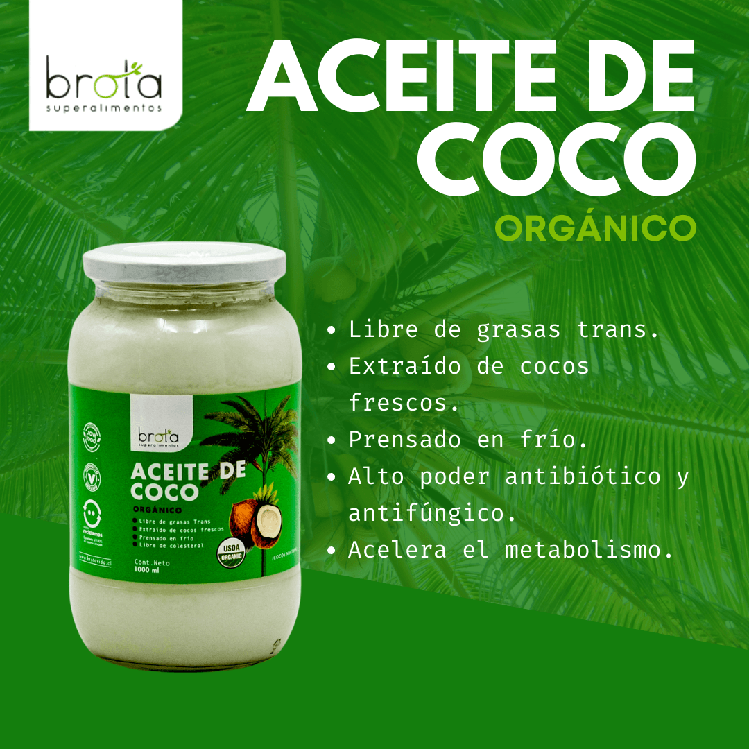 Aceite de coco orgánico