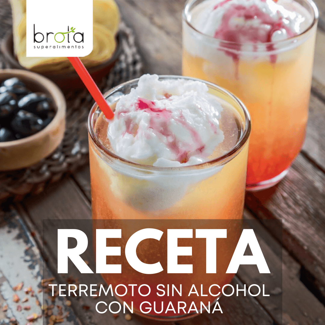 Sorpréndete con un terremoto sin alcohol energizante
