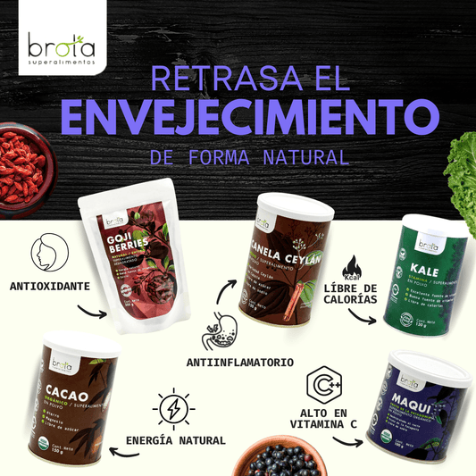 Descubre los alimentos con mayor poder antioxidante - Brota Vida