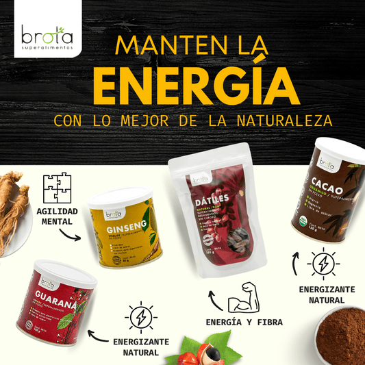 Descubre los superalimentos que te ayudarán a tener más energía - Brota Vida