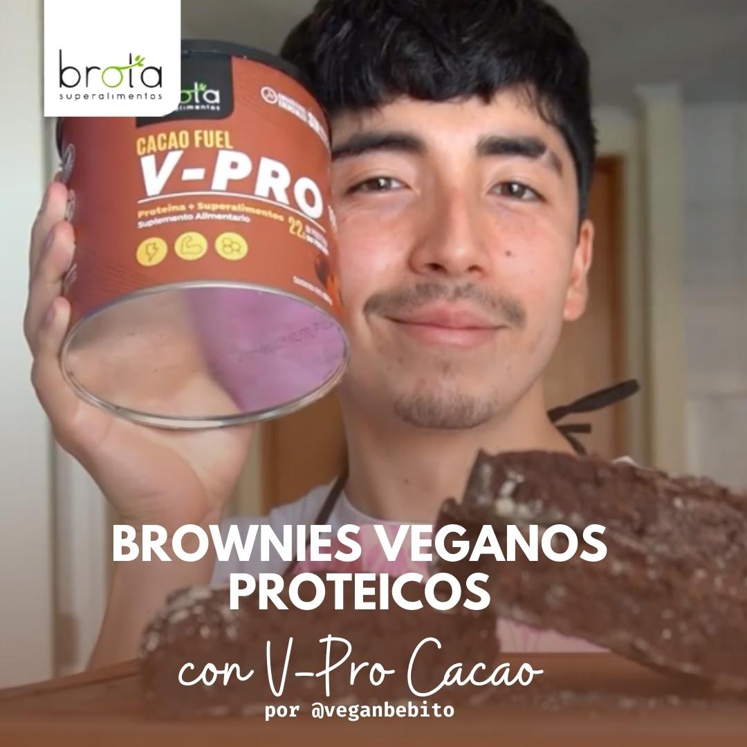 Vegan protein brownie (recipe) 