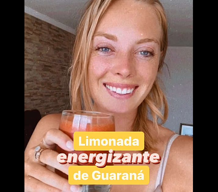 Limonada energizante con guaraná (receta)