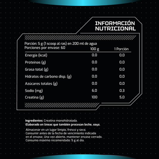 Pack 6 Creatines 300g Go Beyond