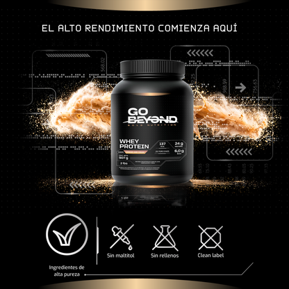 Whey Protein 907 g Sabor Cookies and Cream | Go Beyond