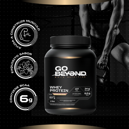 Whey Protein 907 g Sabor Cookies and Cream | Go Beyond