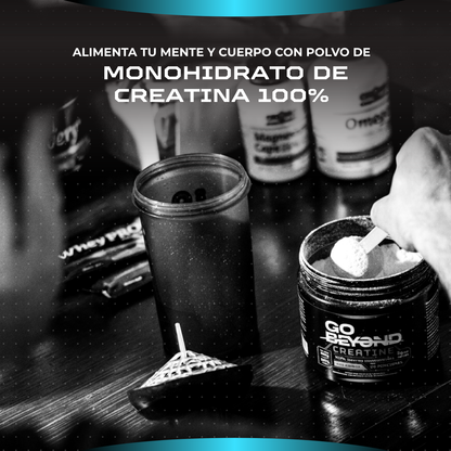 Creatina Monohidratada 100% Pura 300 g Go Beyond