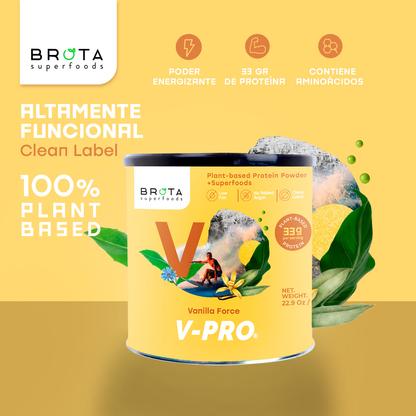 Pack 2 V-PRO 650 g Vanilla Force