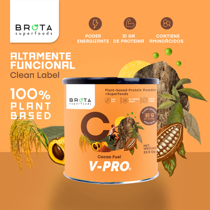 Pack 2 V-PRO 650 g Cacao Fuel