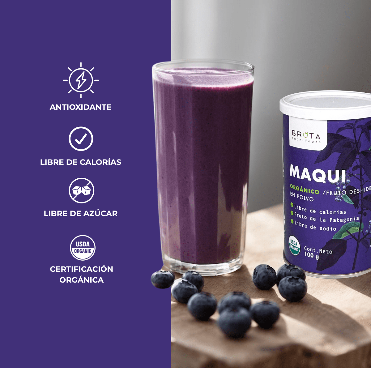 Pack Té Matcha orgánico + Maqui orgánico