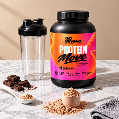 Brota - Go Beyond - Protein Move Chocolate - 907 G - En Polvo