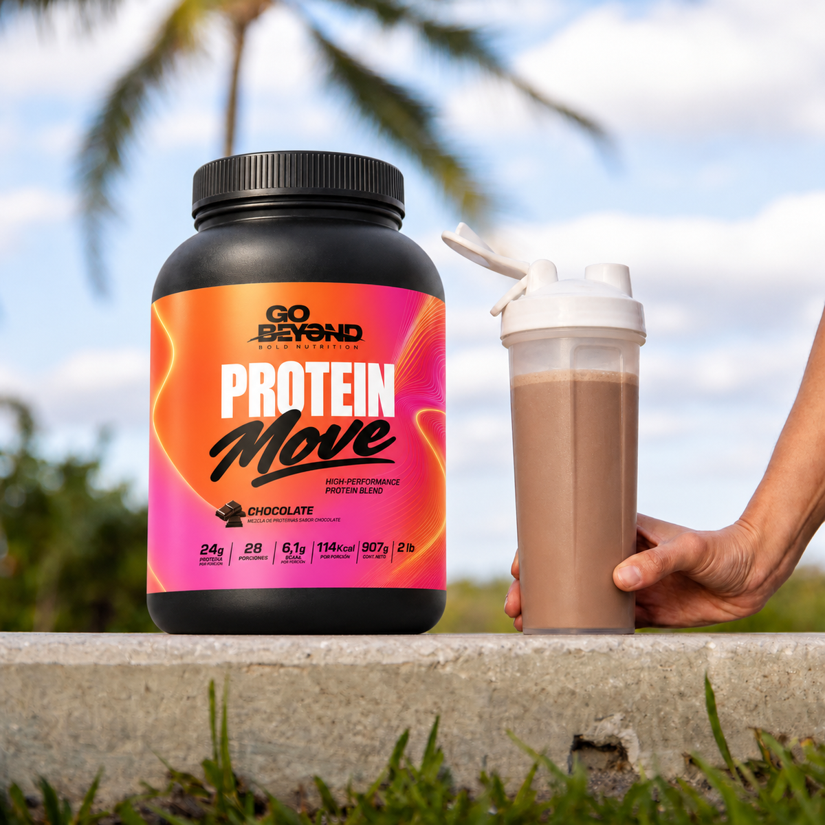Brota - Go Beyond - Protein Move Chocolate - 907 G - En Polvo