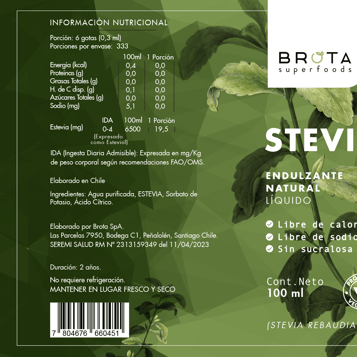 Pack Té Matcha orgánico + Stevía liquida