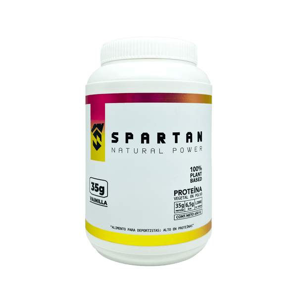 Proteína vegetal Spartan Natural Power vainilla 650 g