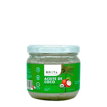 Aceite de Coco Orgánico Extra Virgen 250 ml