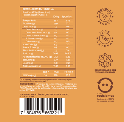 Proteína en polvo V-pro Cacao Fuel
