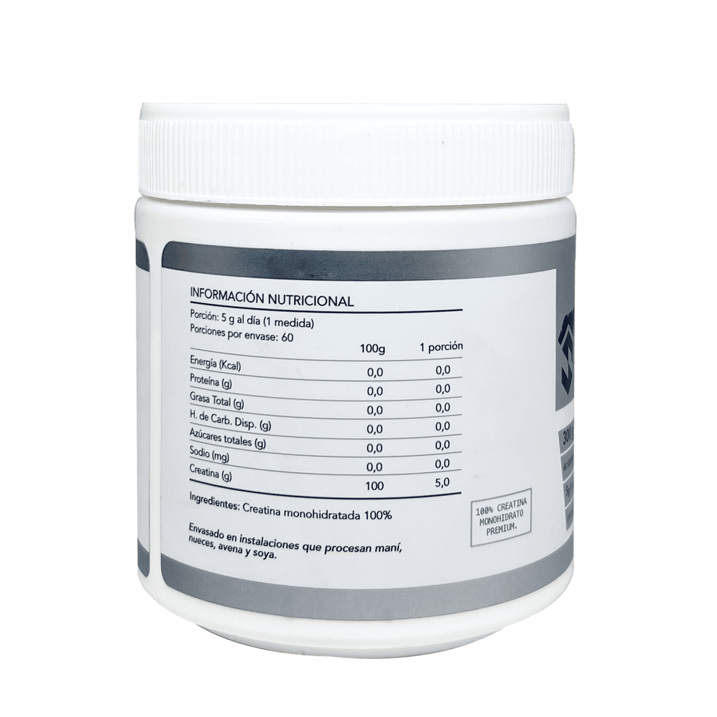 Creatina Spartan Natural Power 300 g