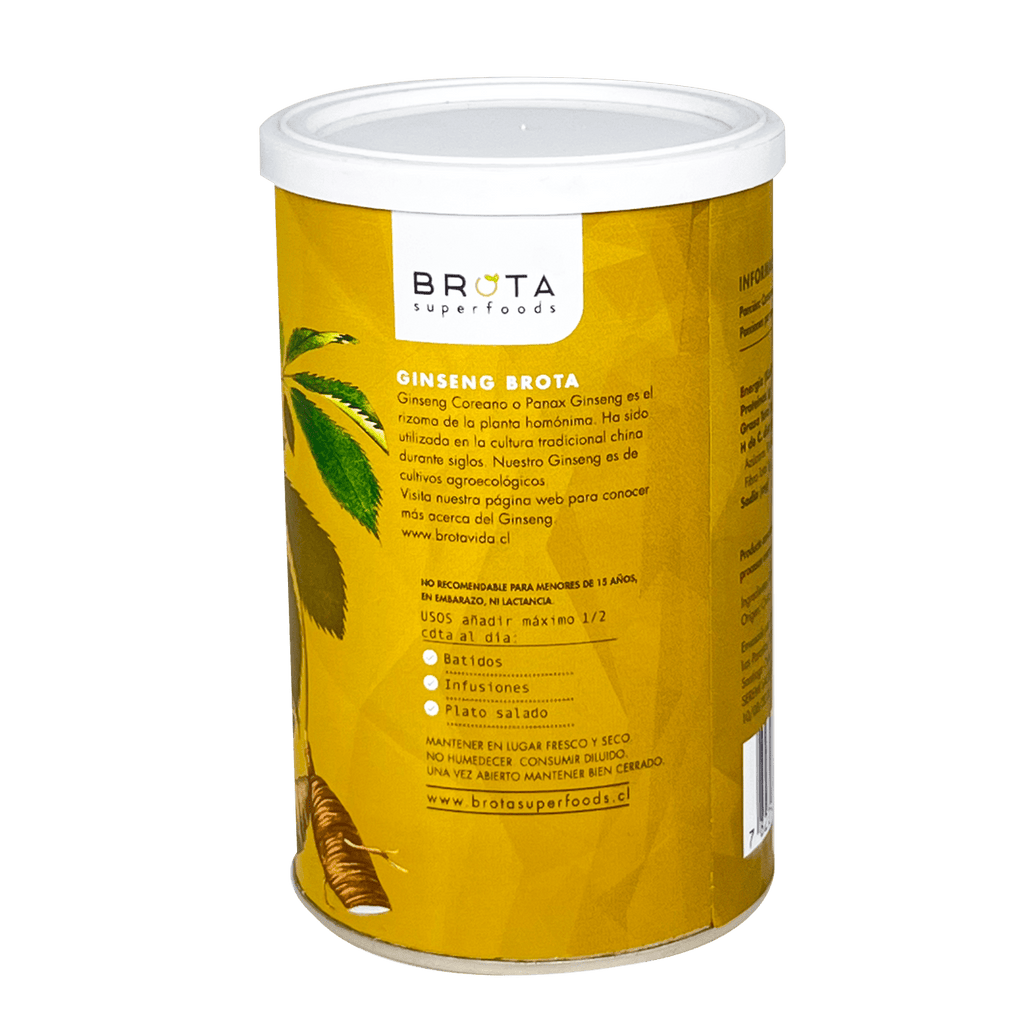 Ginseng en polvo Vitality 80 g