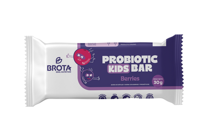 Caja 5 Barritas con Probióticos Probiotic Kids Bar sabor Berries