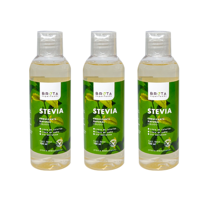Stevia Líquida Pura 100 ml (Pack 3 unidades)