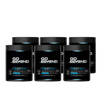 Pack 6 Creatinas 300g Go Beyond