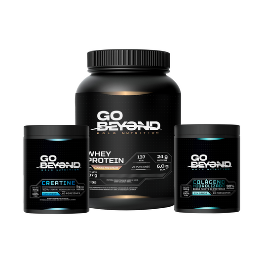Pack Full Performance: WP cookies + Creatina + Colágeno Go Beyond