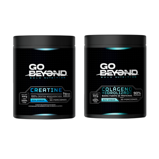 Pack Glow & Strength: Colágeno + Creatina Go Beyond