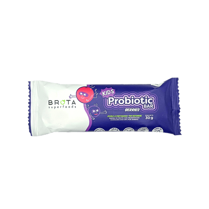 Caja 5 Barritas con Probióticos Probiotic Kids Bar sabor Berries