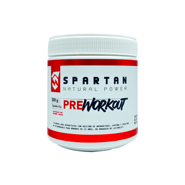 Pre-Workout Spartan 250 gr