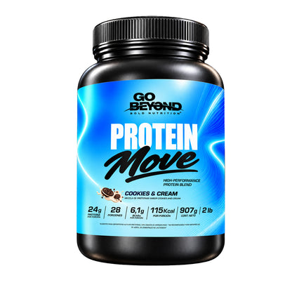 Brota - Go Beyond - Protein Move Cookies and Cream - 907 G - En Polvo