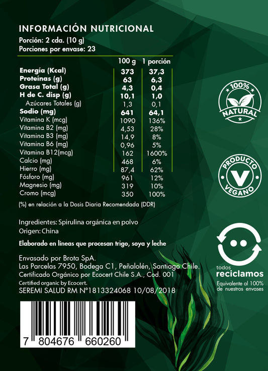 Spirulina Green Power 230 g