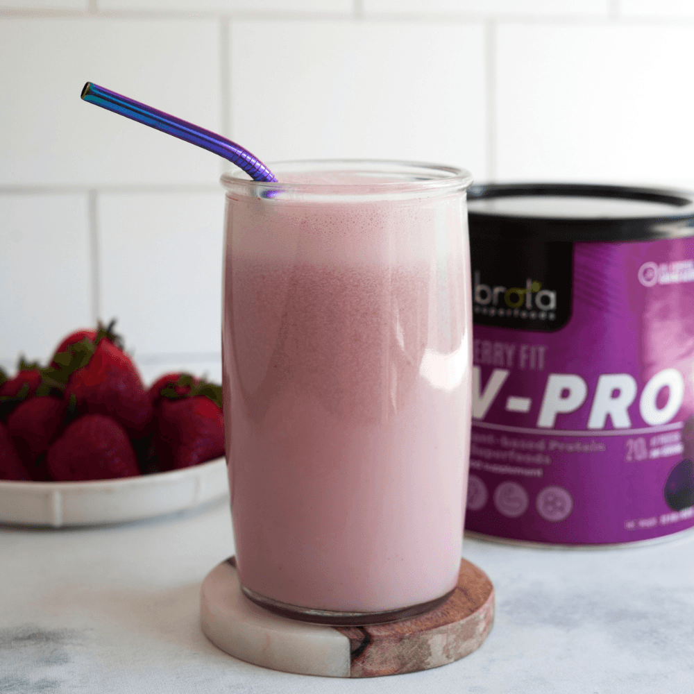 Proteína en polvo vegana V-Pro Berry Fit 650 g
