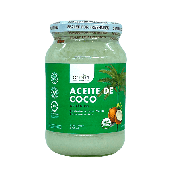 Aceite de Coco Orgánico Extra Virgen 500 ml