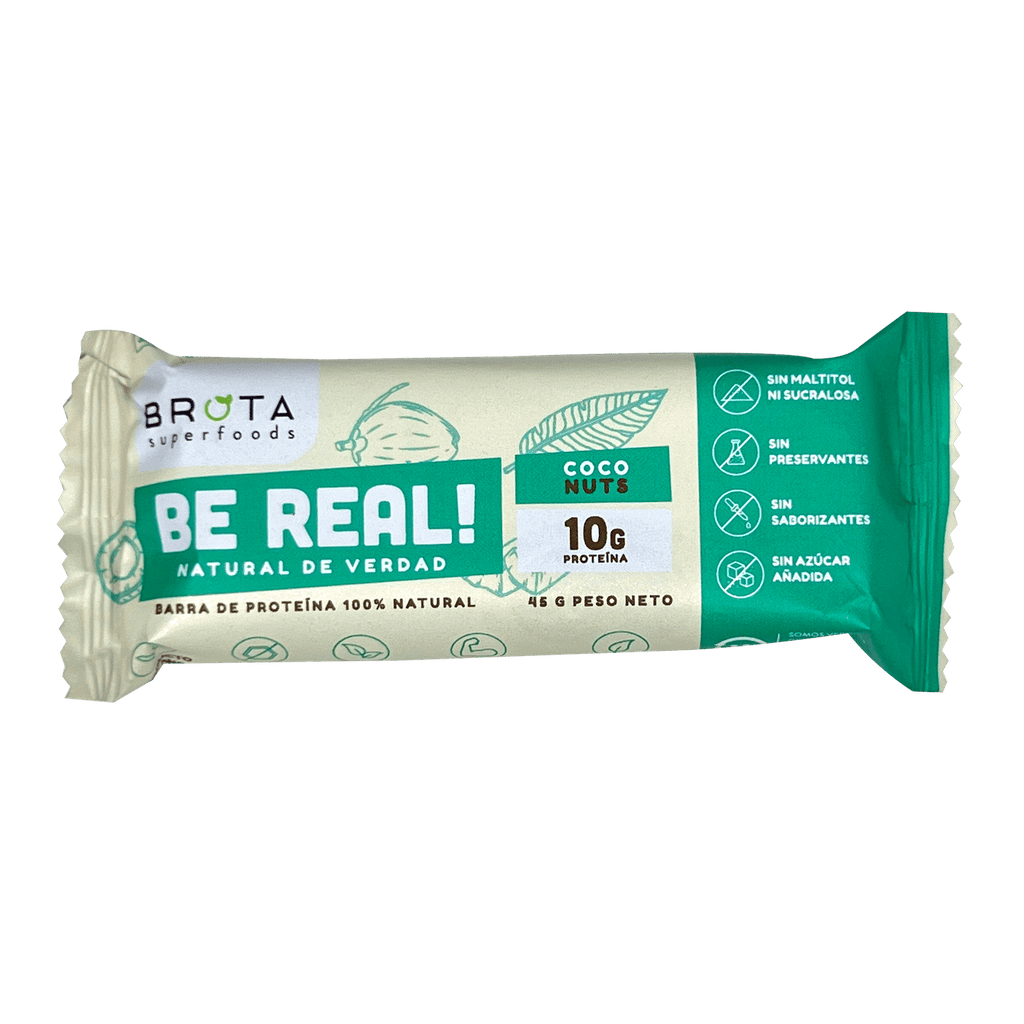 Barrita de proteína BE REAL Coco Nuts 45 g