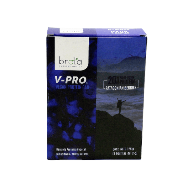 Caja 5 barritas V-PRO Patagonian Berries 325g