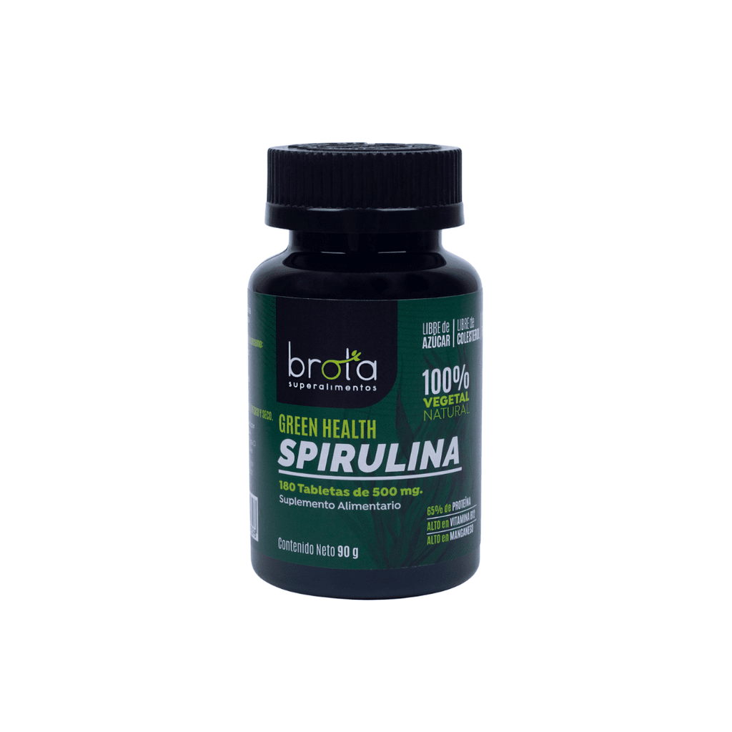 Spirulina Green Health 180 tabletas